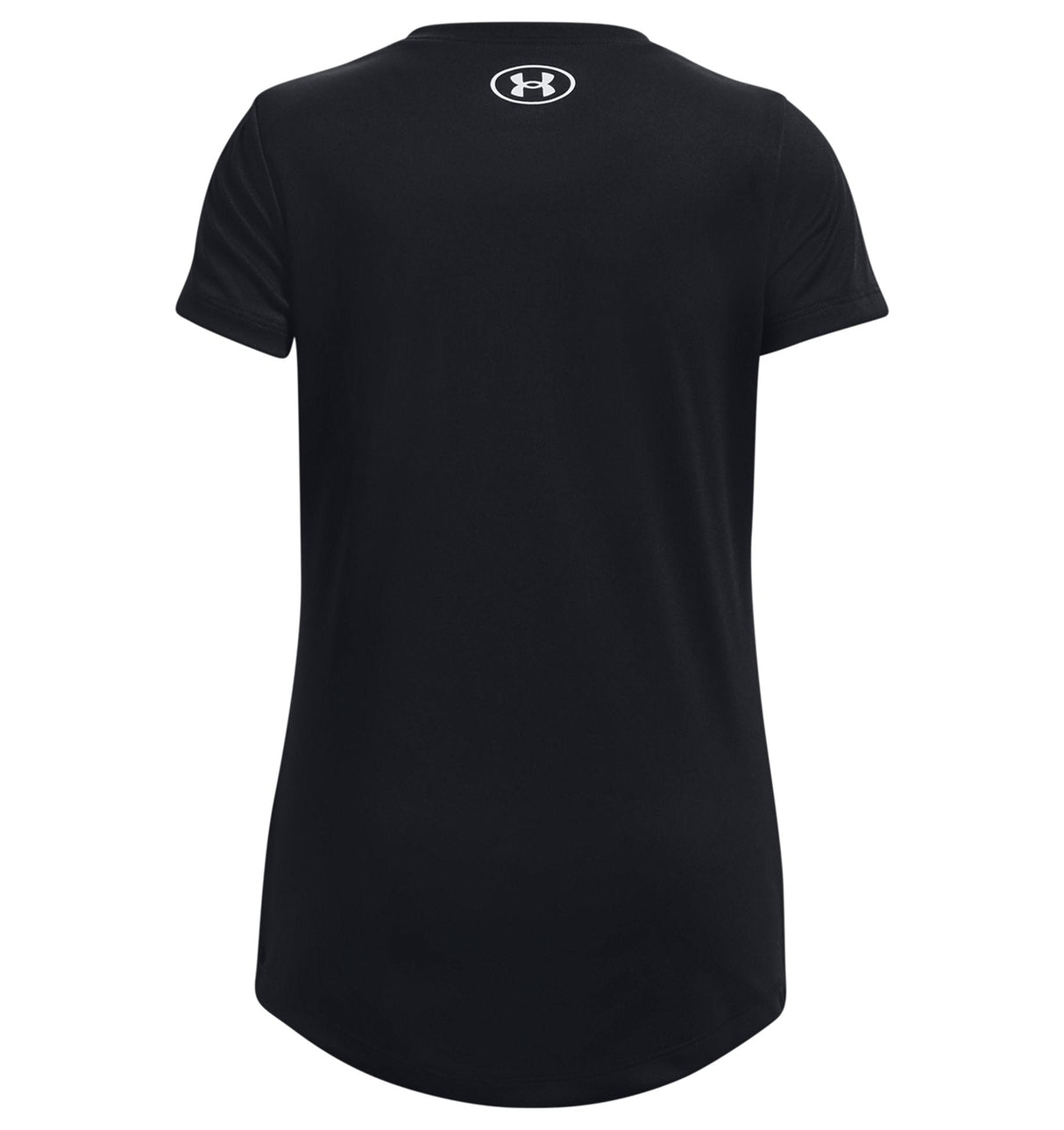 Under Armour Girls Tech Print Fill Big Logo Short Sleeve Shirt - Quick-Drying and Ultra-Soft