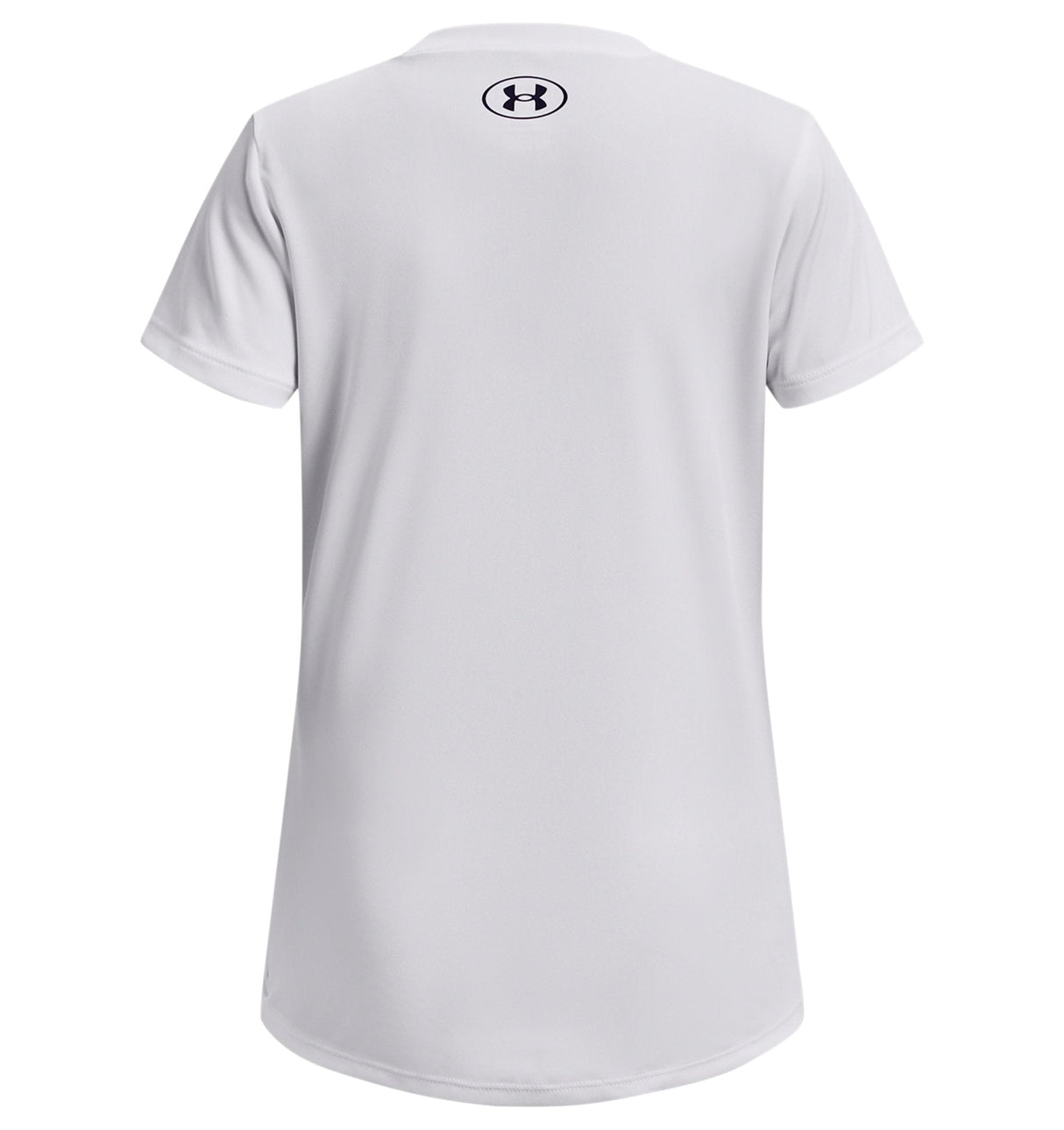Under Armour Girls Tech Print Fill Big Logo Short Sleeve Shirt - Quick-Drying and Ultra-Soft
