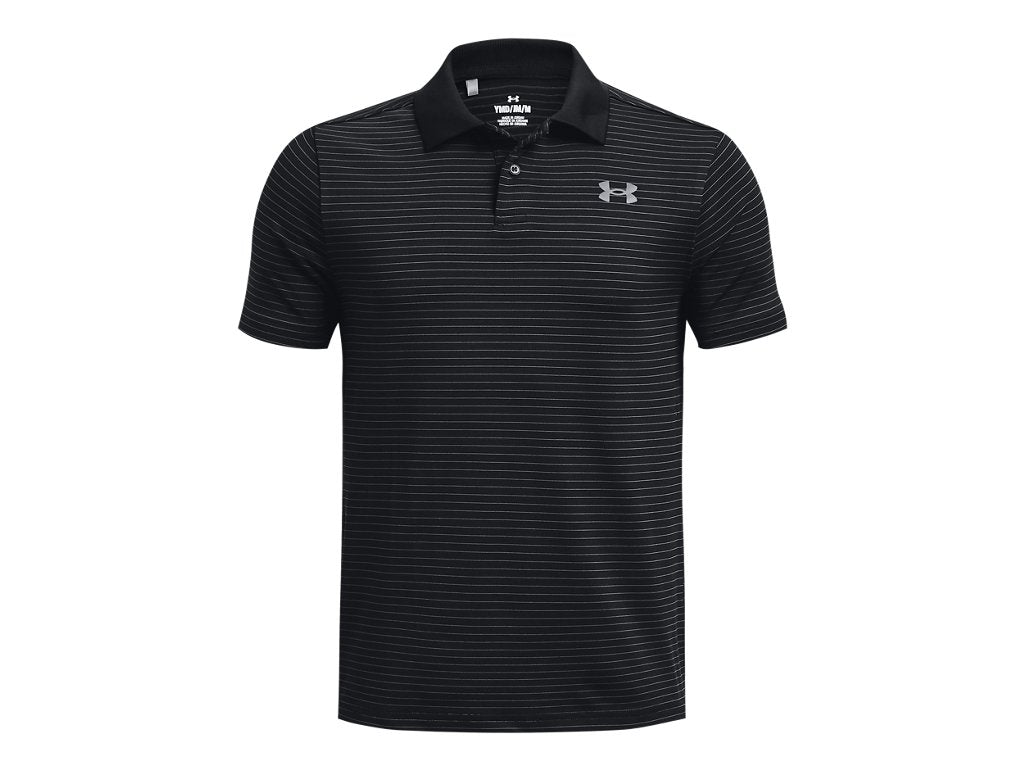 Under Armour Boys Matchplay Stripe Polo - Enhanced Breathability