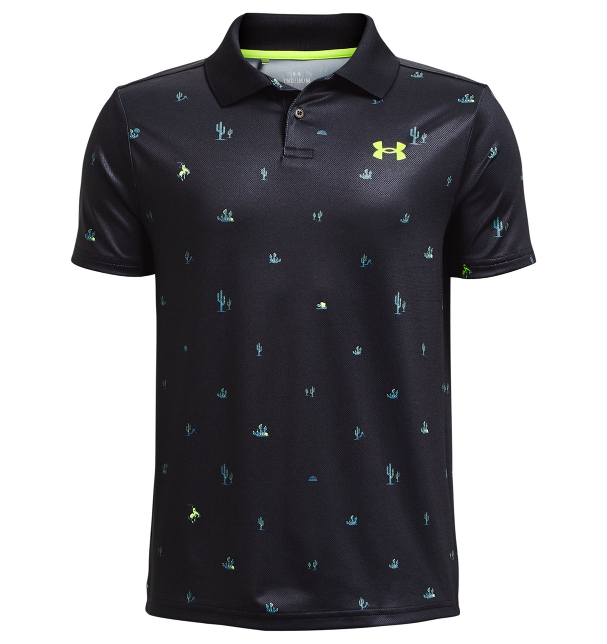 Under Armour Unisex Matchplay Printed Polo Shirt - 4-Way Stretch Material