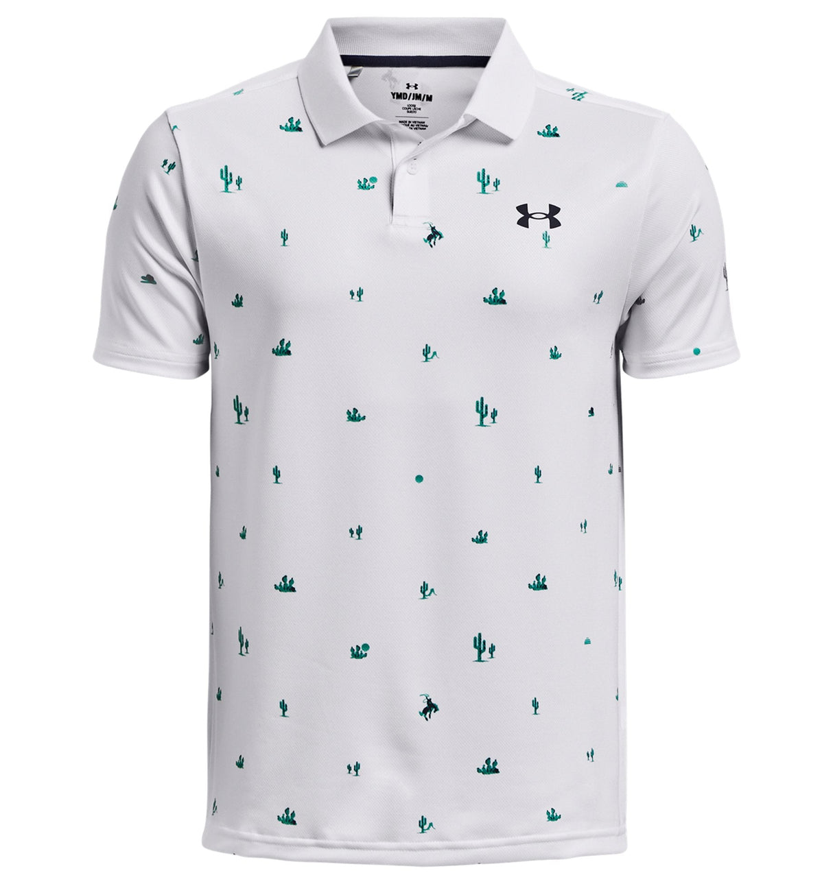 Under Armour Unisex Matchplay Printed Polo Shirt - 4-Way Stretch Material