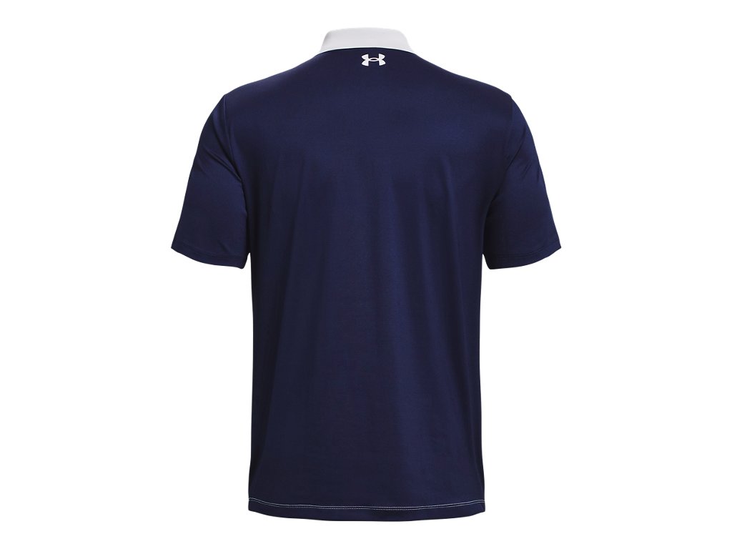 Under Armour Mens UA Performance 3.0 Colorblock Polo Apparel - Sweat Wicking