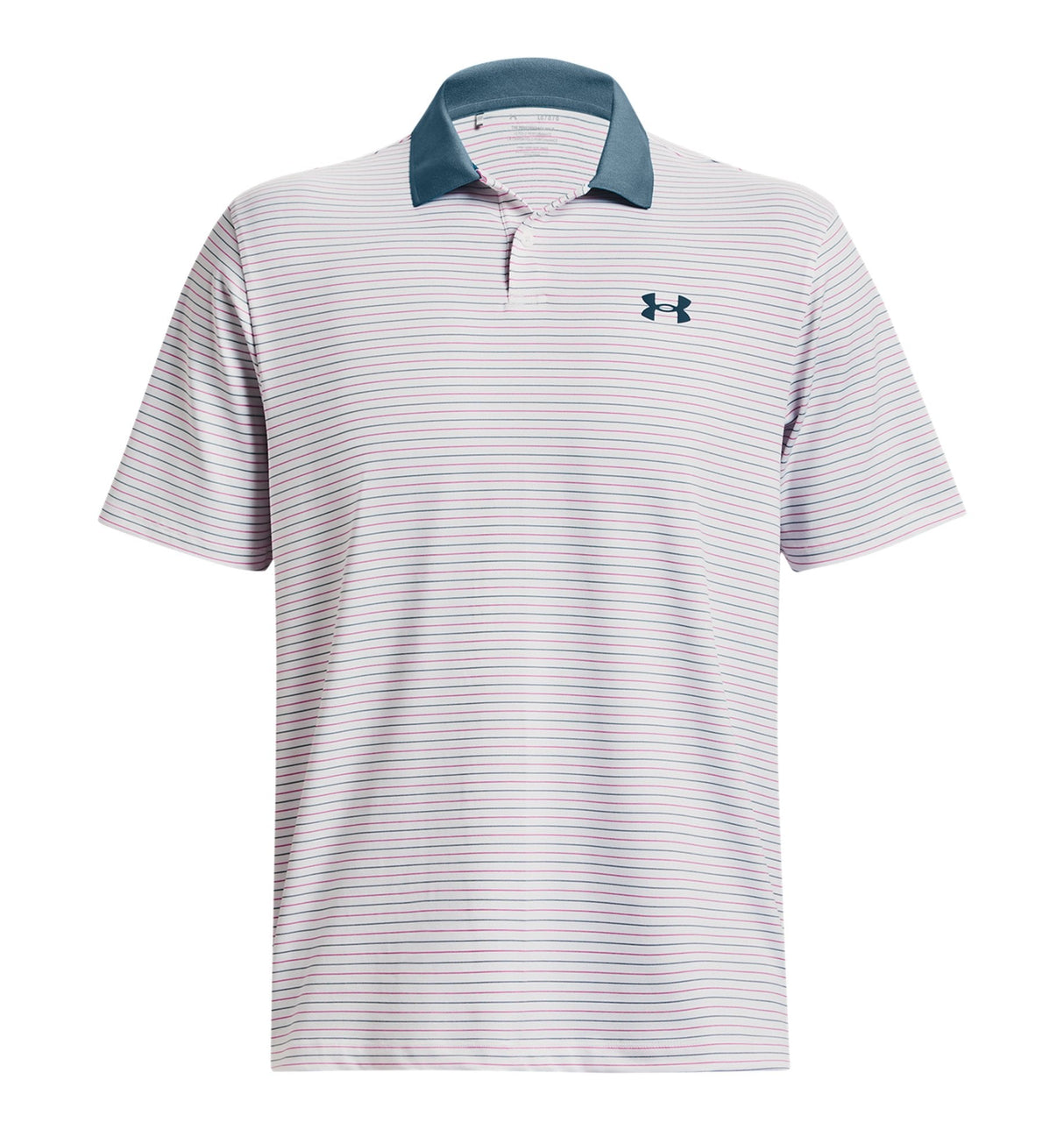 Under Armour Mens UA Matchplay Stripe Polo - Enhanced Breathability