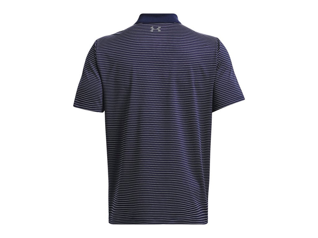 Under Armour Mens UA Matchplay Stripe Polo - Enhanced Breathability