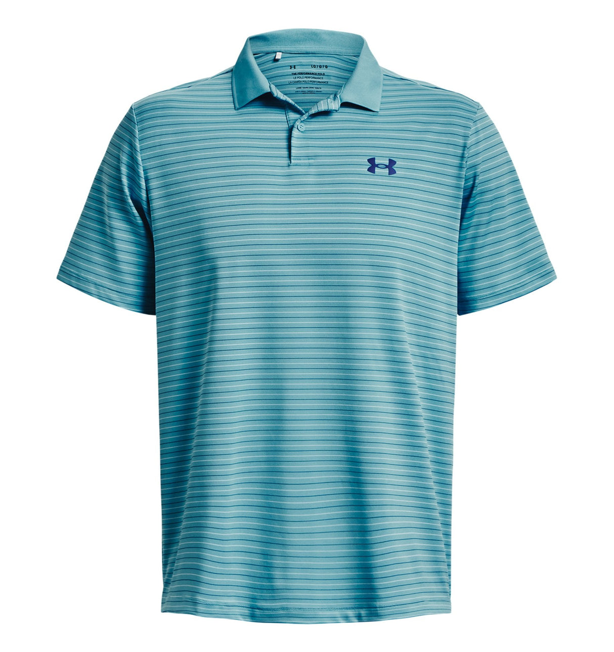 Under Armour Mens UA Matchplay Stripe Polo - Enhanced Breathability