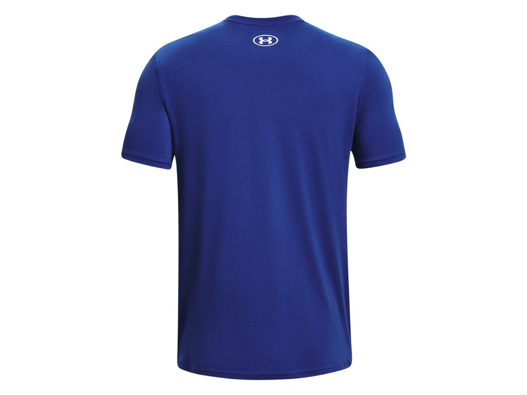 Under Armour Mens UA Baseball Script Short Sleeve T-Shirt - Quick-Drying Cotton Blend