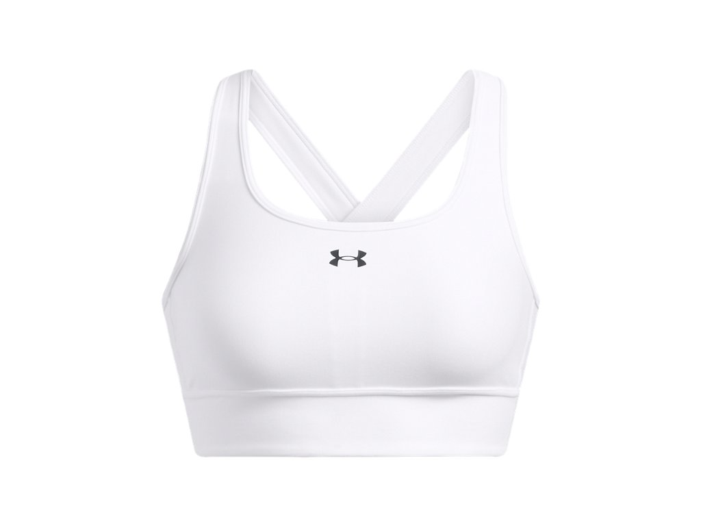 Under Armour Womens Crossback Longline Sports Bra - Strategic Support and Breathability