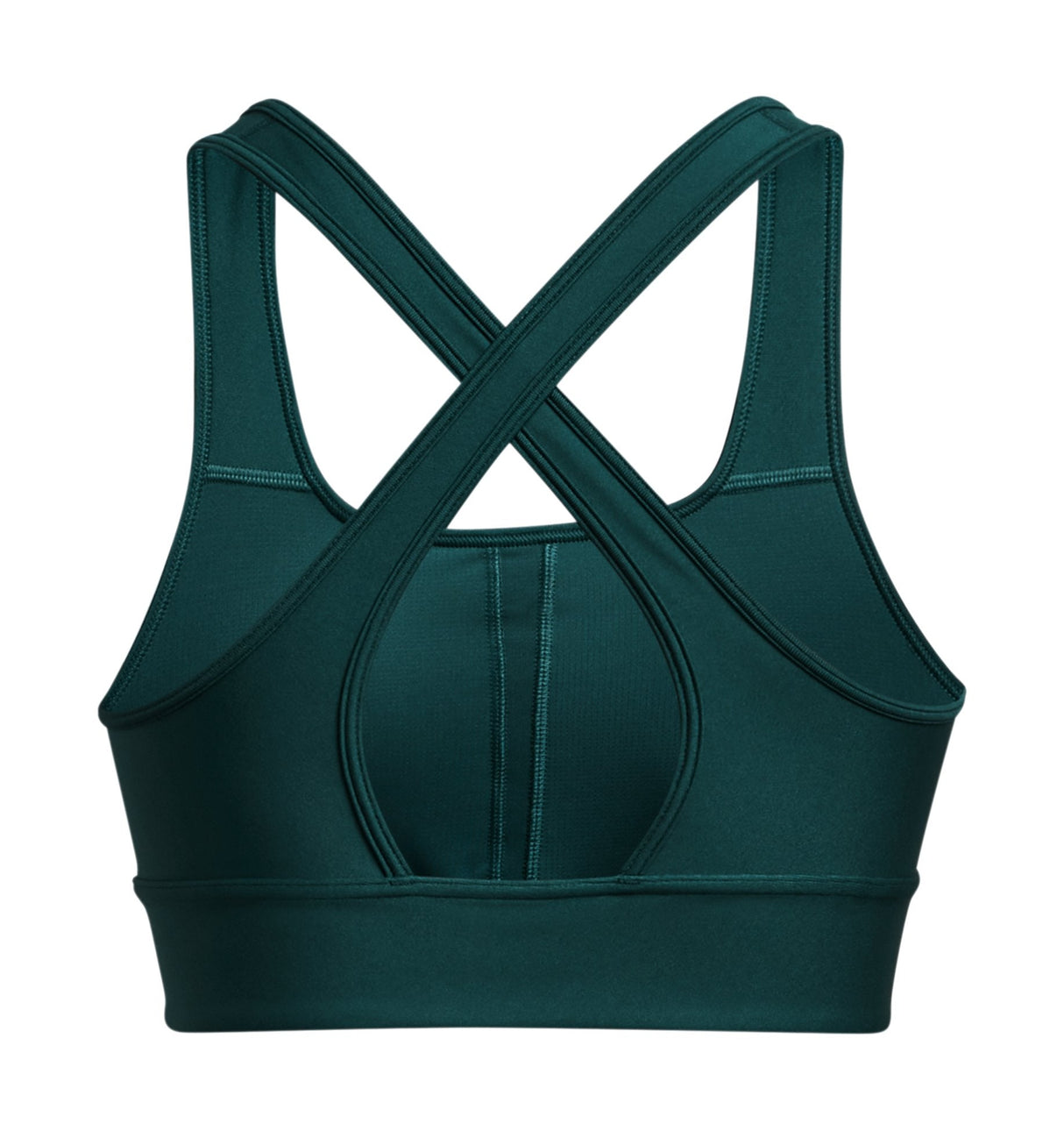 Under Armour Womens Crossback Longline Sports Bra - Strategic Support and Breathability