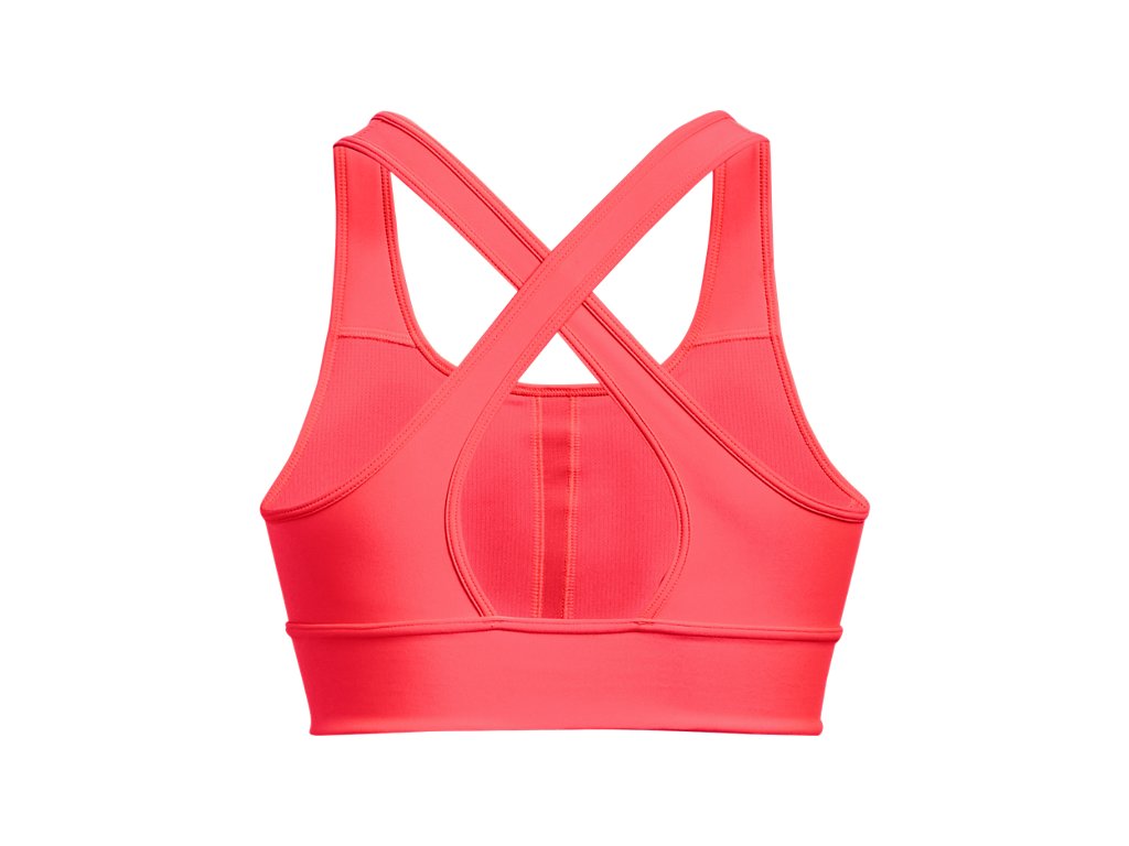 Under Armour Womens Crossback Longline Sports Bra - Strategic Support and Breathability