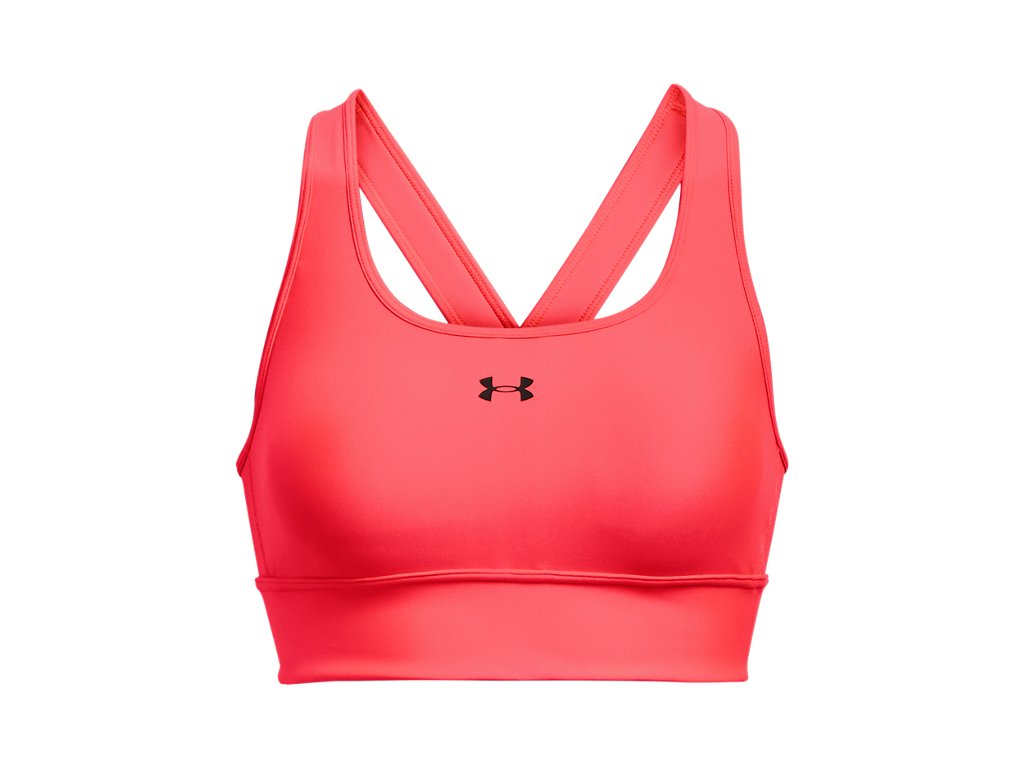 Under Armour Womens Crossback Longline Sports Bra - Strategic Support and Breathability