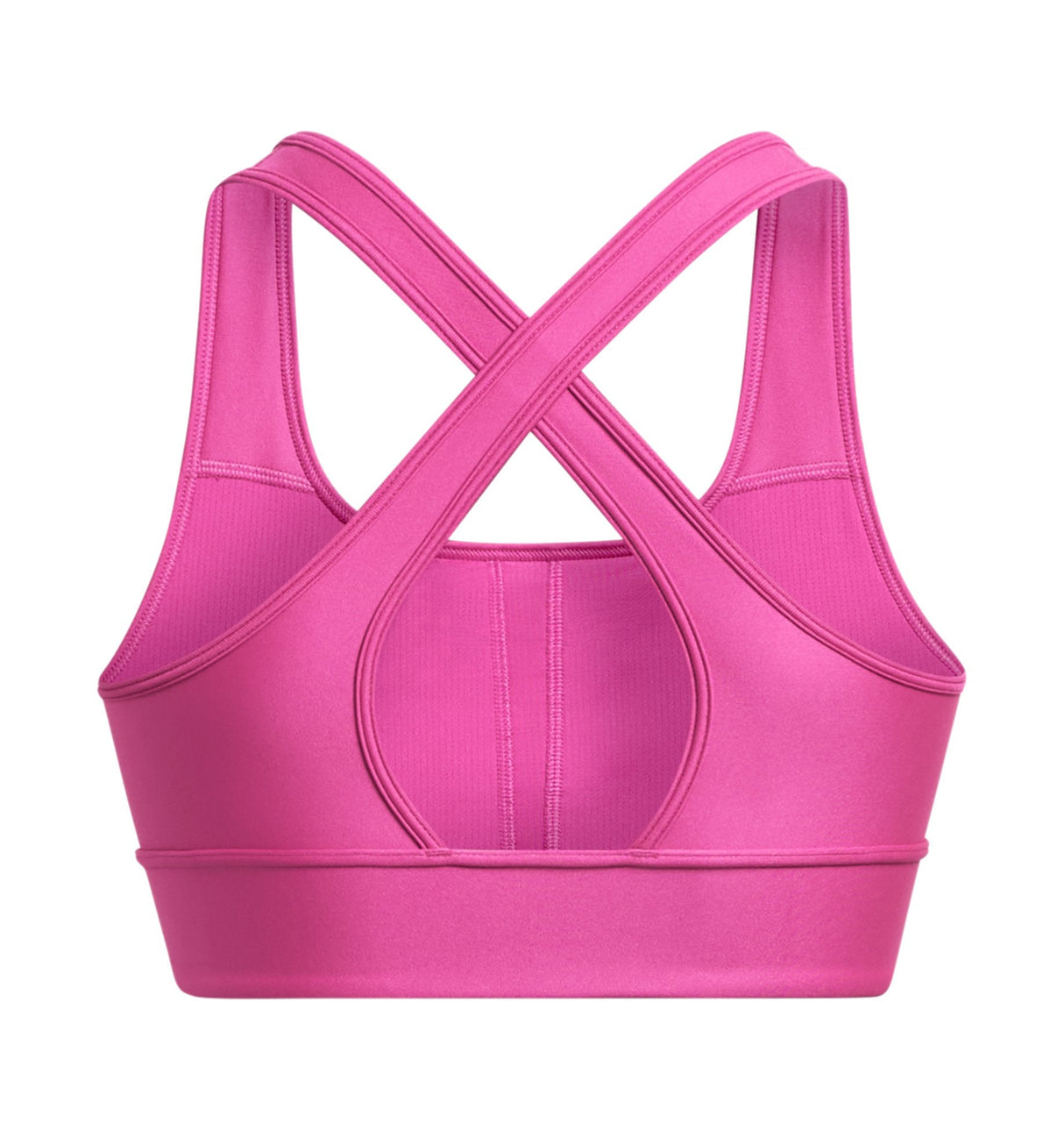 Under Armour Womens Crossback Longline Sports Bra - Strategic Support and Breathability