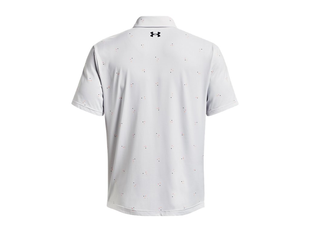 Under Armour Men's UA Playoff 3.0 Printed Polo Apparel - Breathable and Stretchy