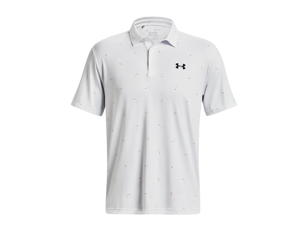 Under Armour Men's UA Playoff 3.0 Printed Polo Apparel - Breathable and Stretchy