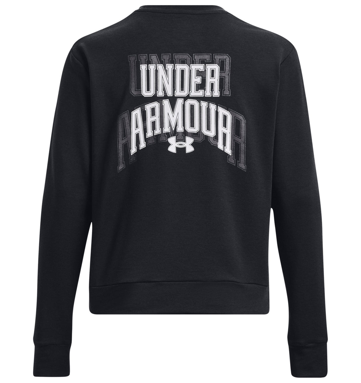 Under Armour Womens Rival Terry Graphic Crew - Super-Soft and Lightweight