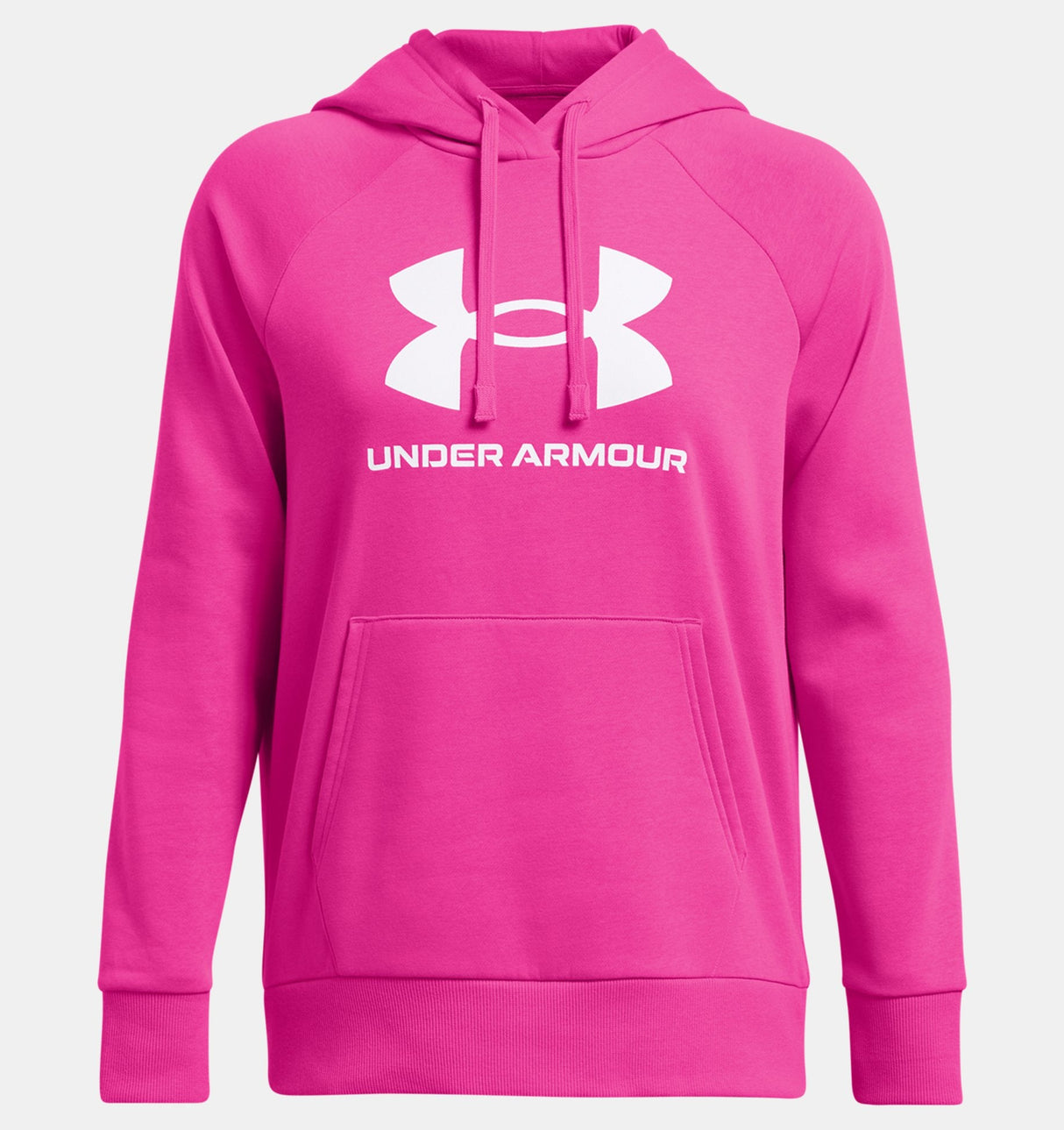 Under Armour Womens Rival Fleece Big Logo Hoodie - Ultra-Soft Cotton Blend