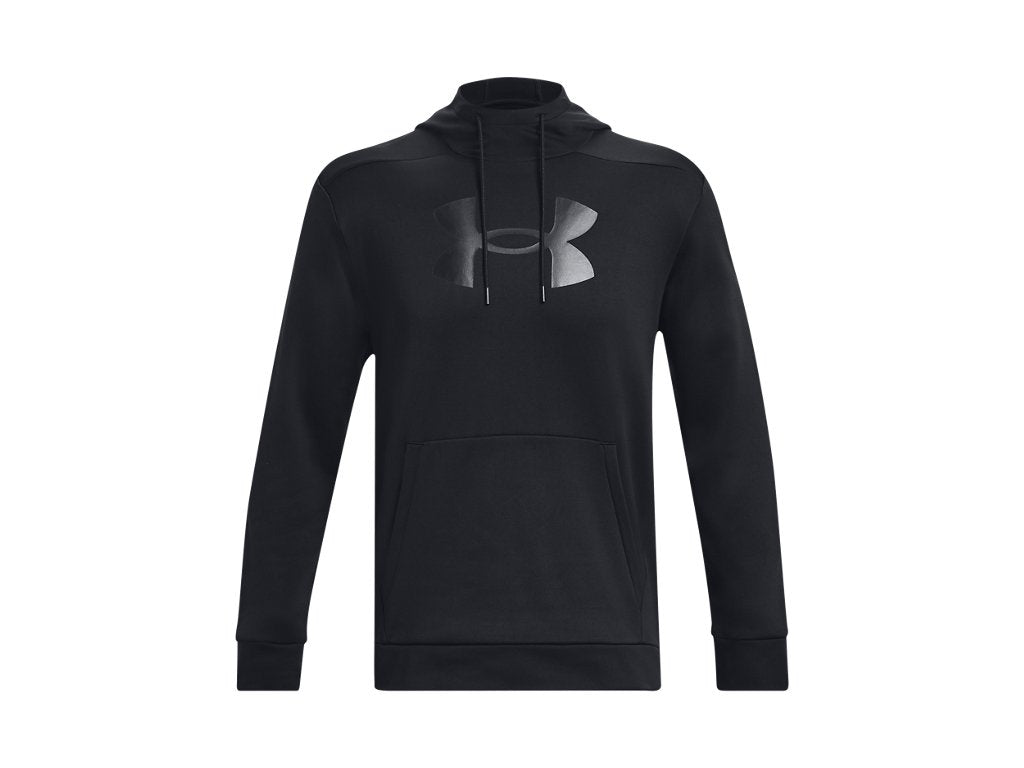 Under Armour Mens Armour Fleece Big Logo Hoodie - Breathable and Warm