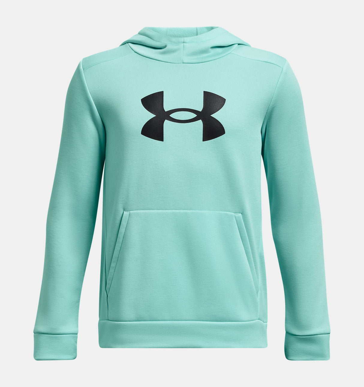 Under Armour Boys Armour Fleece Big Logo Hoodie - Breathable and Stretchy
