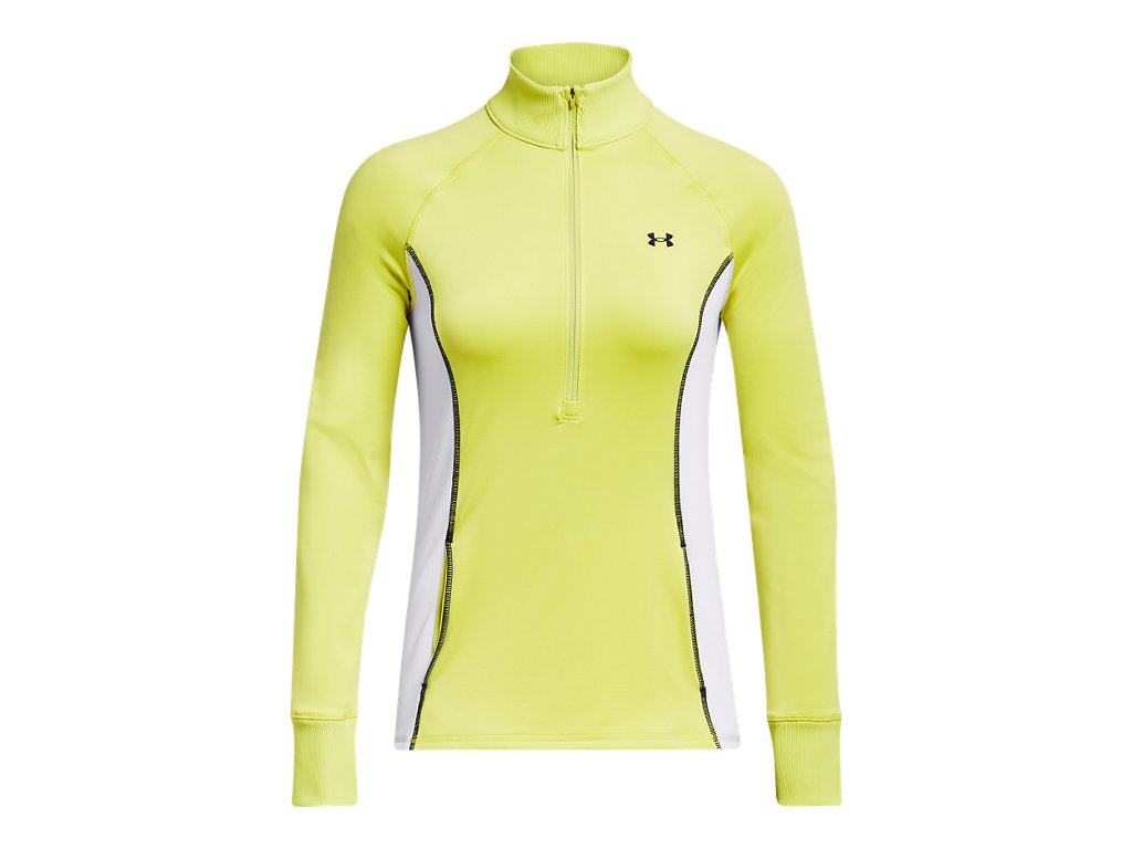 Under Armour Women Train Cold Weather Half Zip Apparel - Dual-Layer Fabric