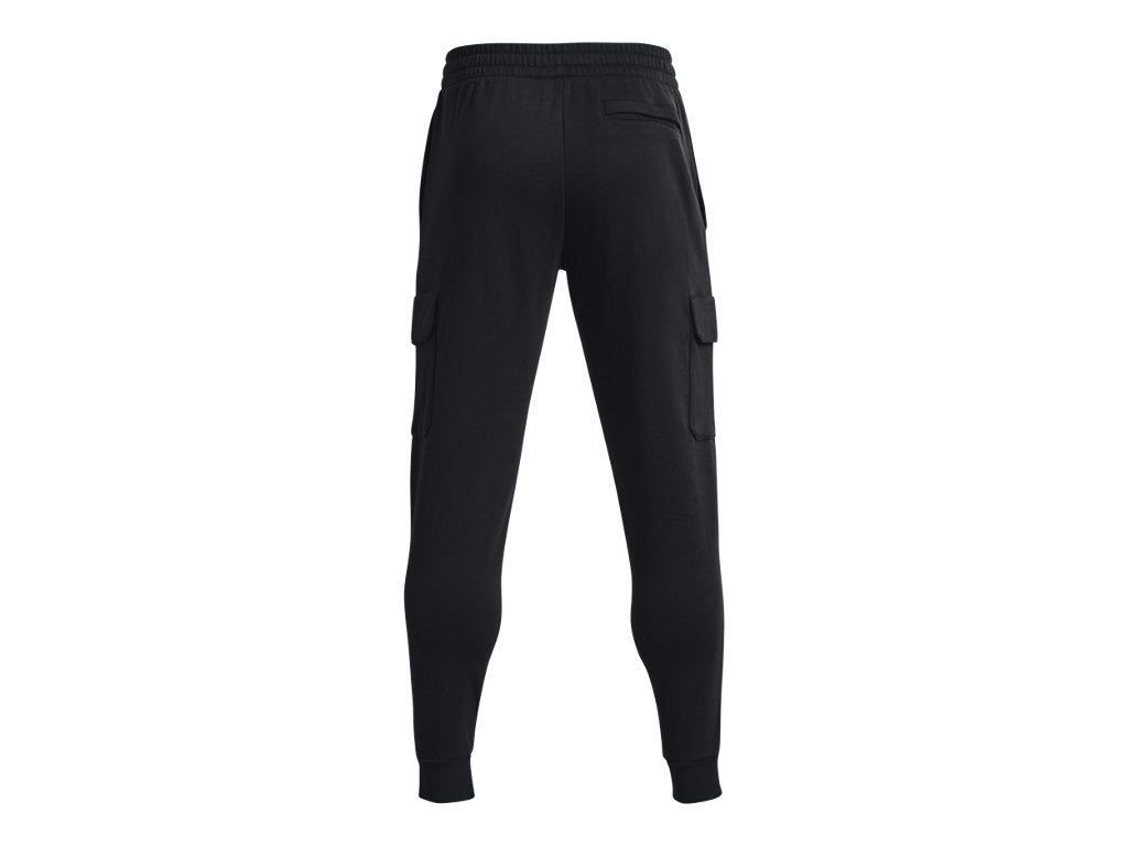 Under Armour Mens Rival Fleece Cargo Joggers - Ultra-Soft Cotton Blend
