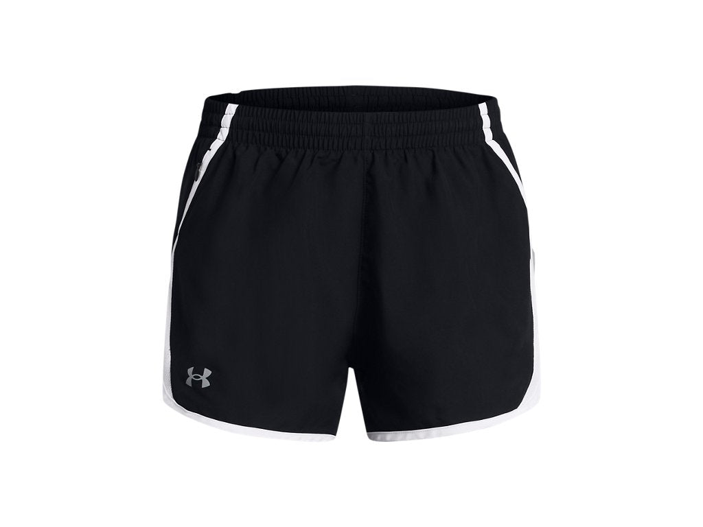 Under Armour Womens UA Fly-By 3in Shorts - Lightweight with Breathable Mesh Panels