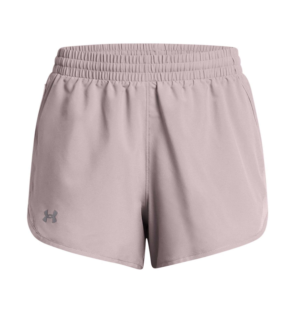 Under Armour Womens UA Fly-By 3in Shorts - Lightweight with Breathable Mesh Panels