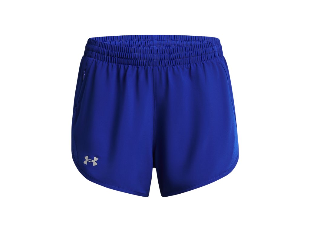 Under Armour Womens UA Fly-By 3in Shorts - Lightweight with Breathable Mesh Panels
