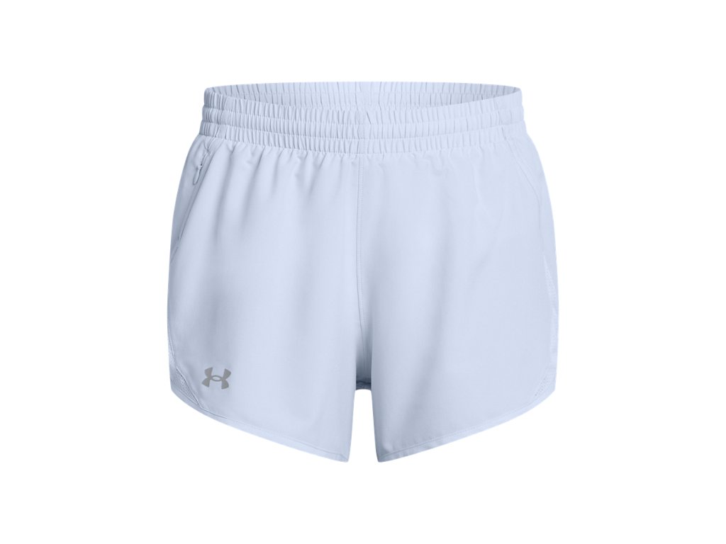 Under Armour Womens UA Fly-By 3in Shorts - Lightweight with Breathable Mesh Panels