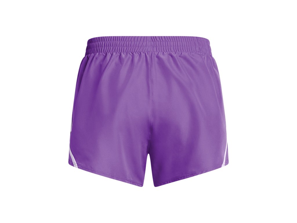 Under Armour Womens UA Fly-By 3in Shorts - Lightweight with Breathable Mesh Panels