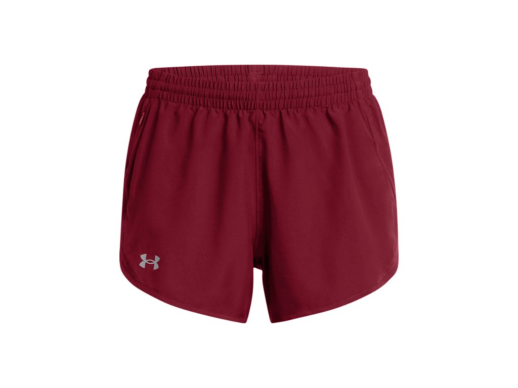 Under Armour Womens UA Fly-By 3in Shorts - Lightweight with Breathable Mesh Panels