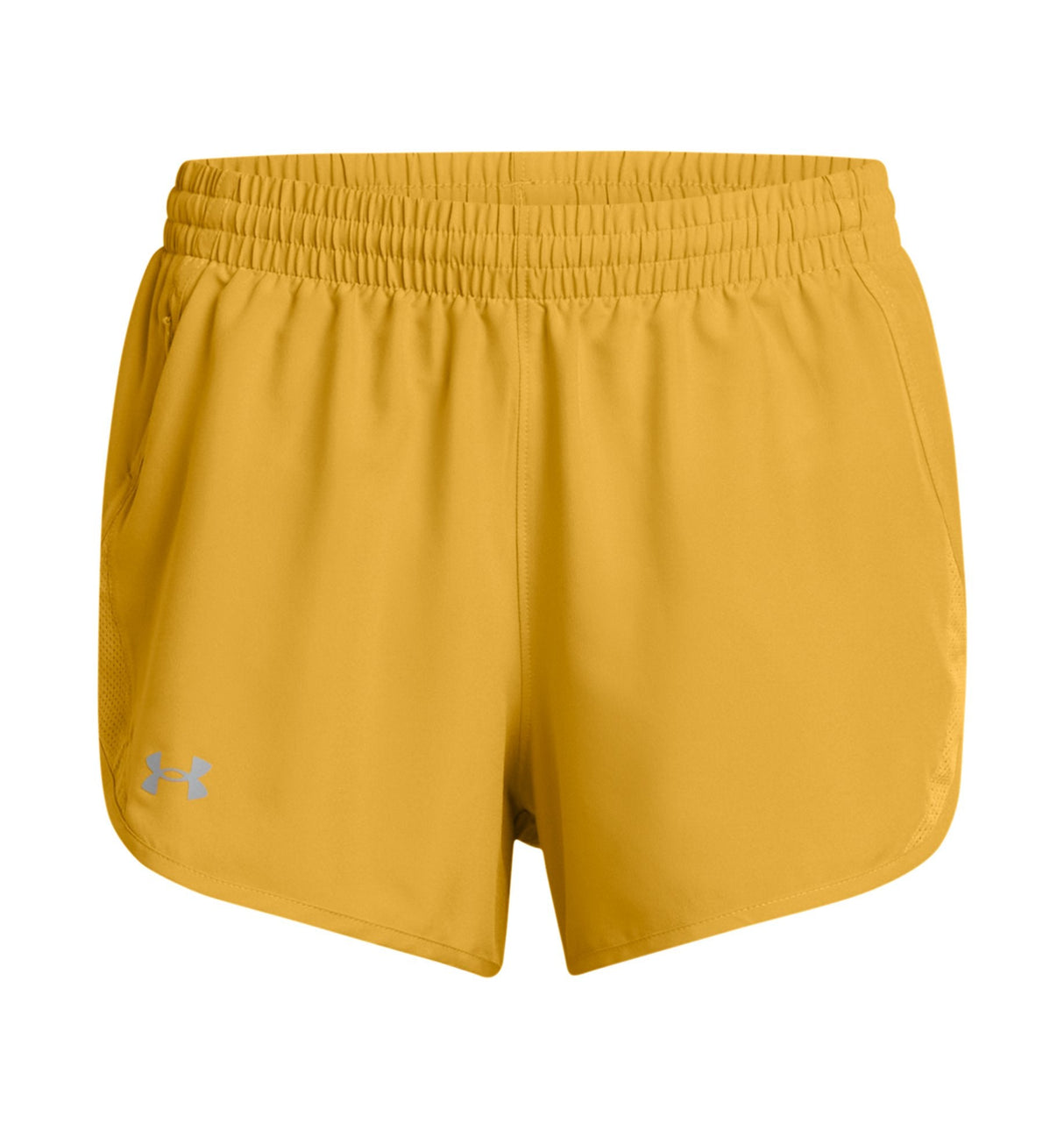 Under Armour Womens UA Fly-By 3in Shorts - Lightweight with Breathable Mesh Panels