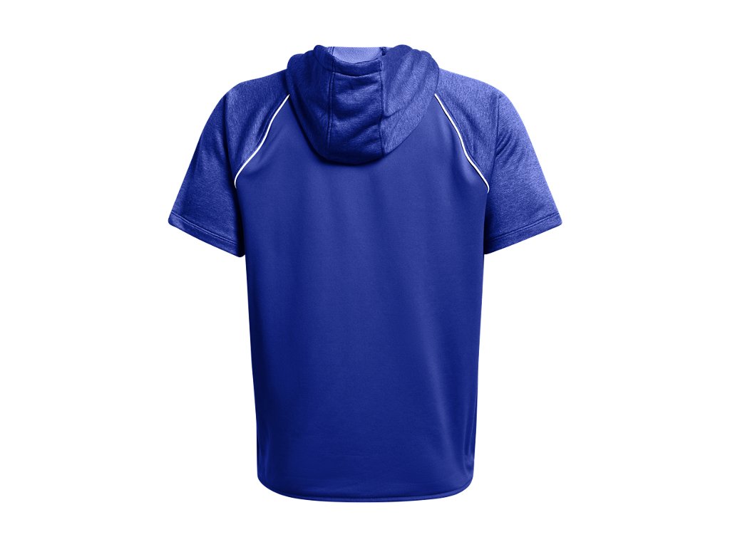 Under Armour Mens Command Warm-Up Short Sleeve Hoodie - Fast Drying