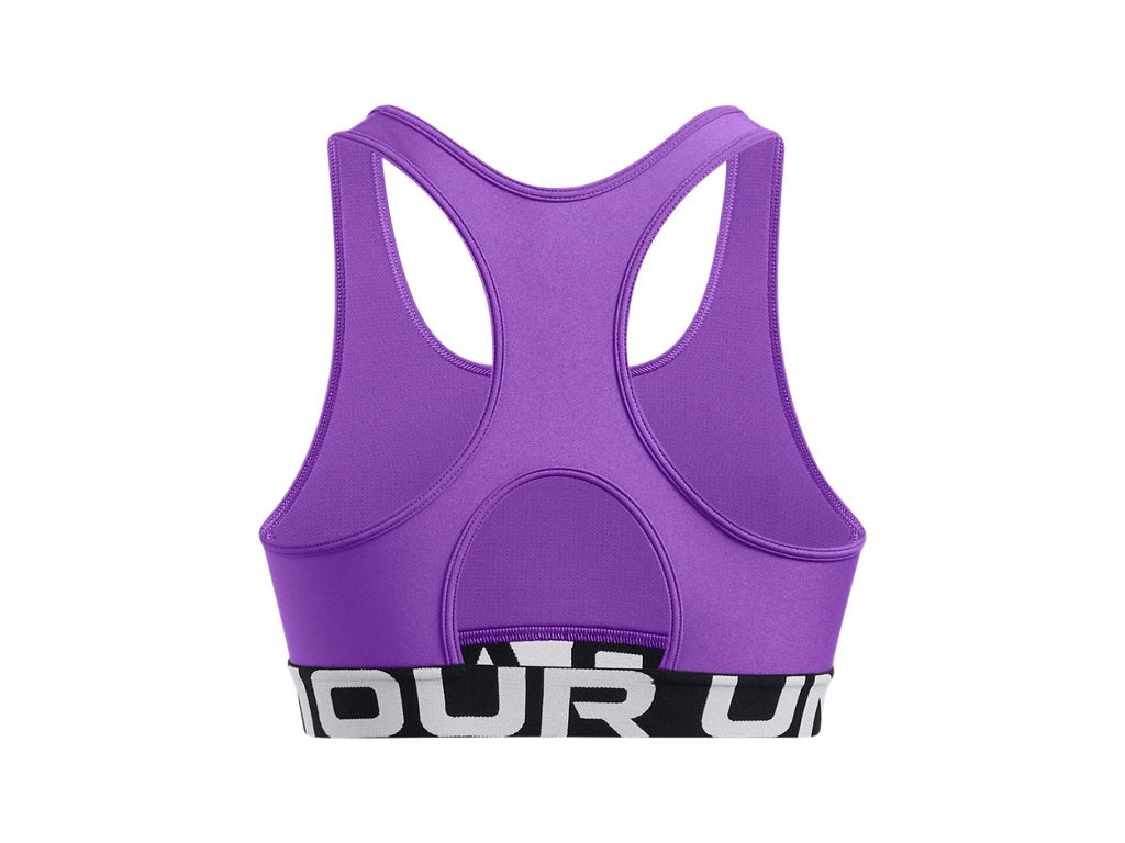 Under Armour Womens HeatGear Armour Mid Branded Sports Bra - Superior Comfort and Support