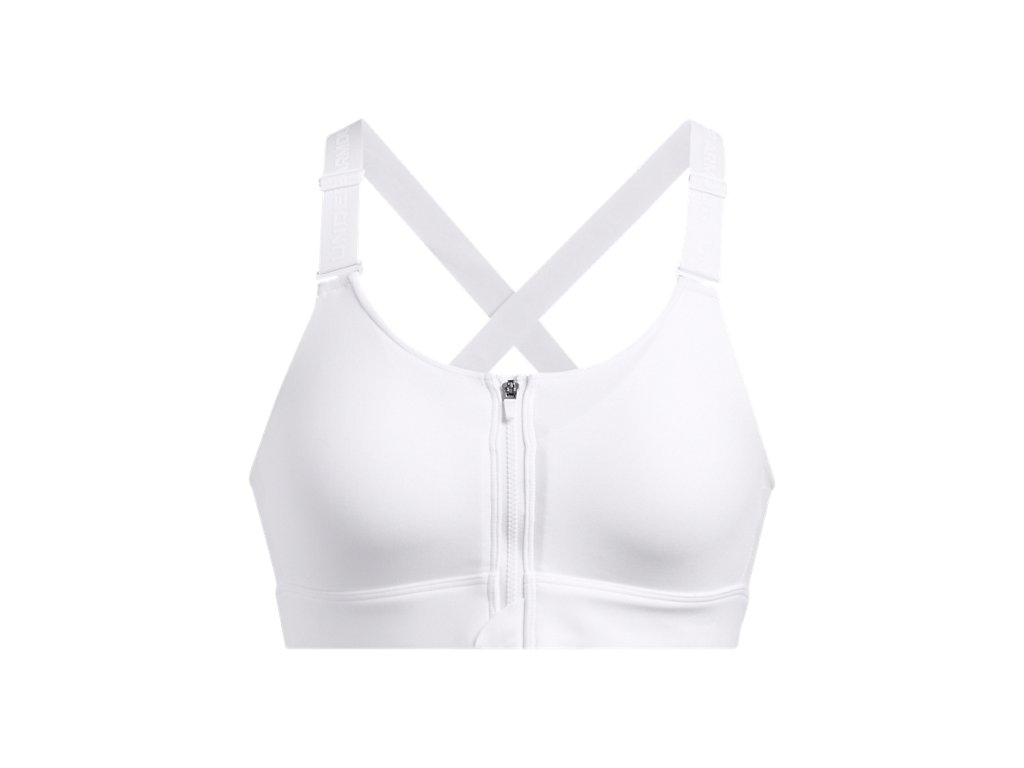 Under Armour Womens UA Infinity 2.0 High Zip Sports Bra - Tailored High-Support