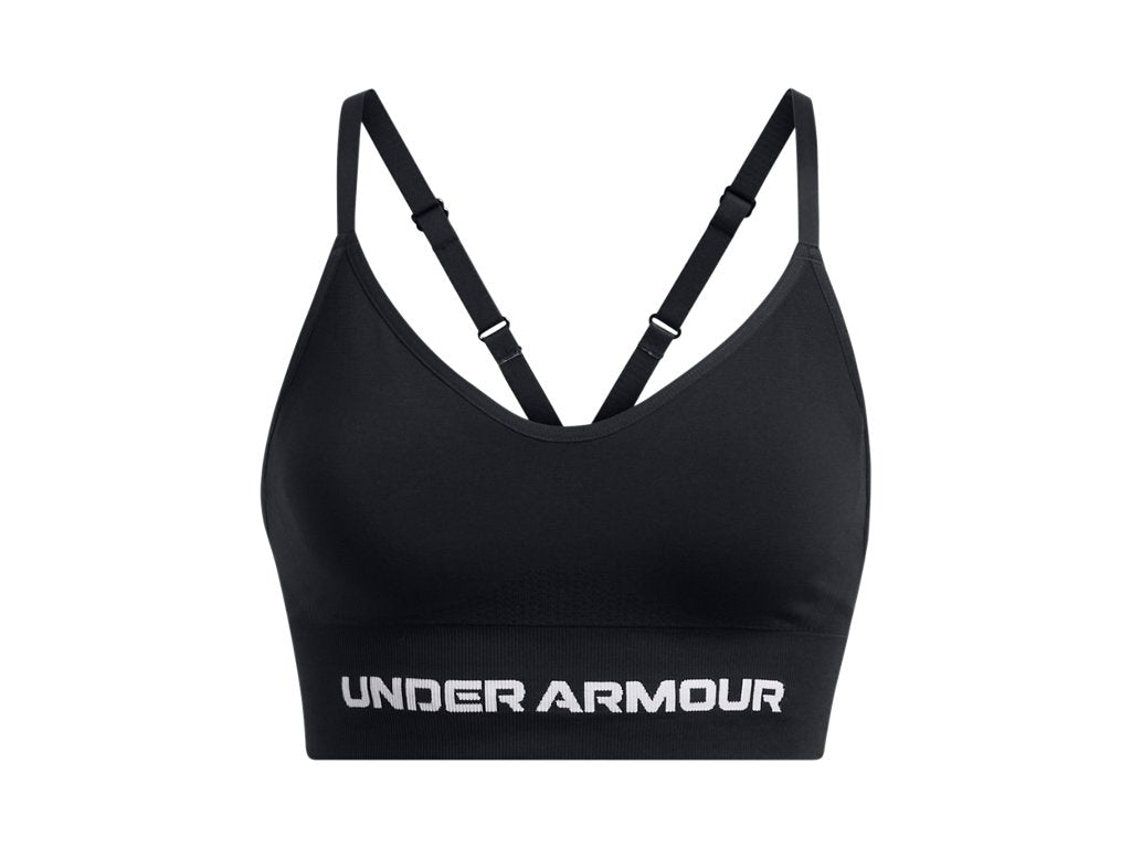 Under Armour Womens UA Vanish Seamless Low Sports Bra - Quick-Drying and Odor-Control Technology