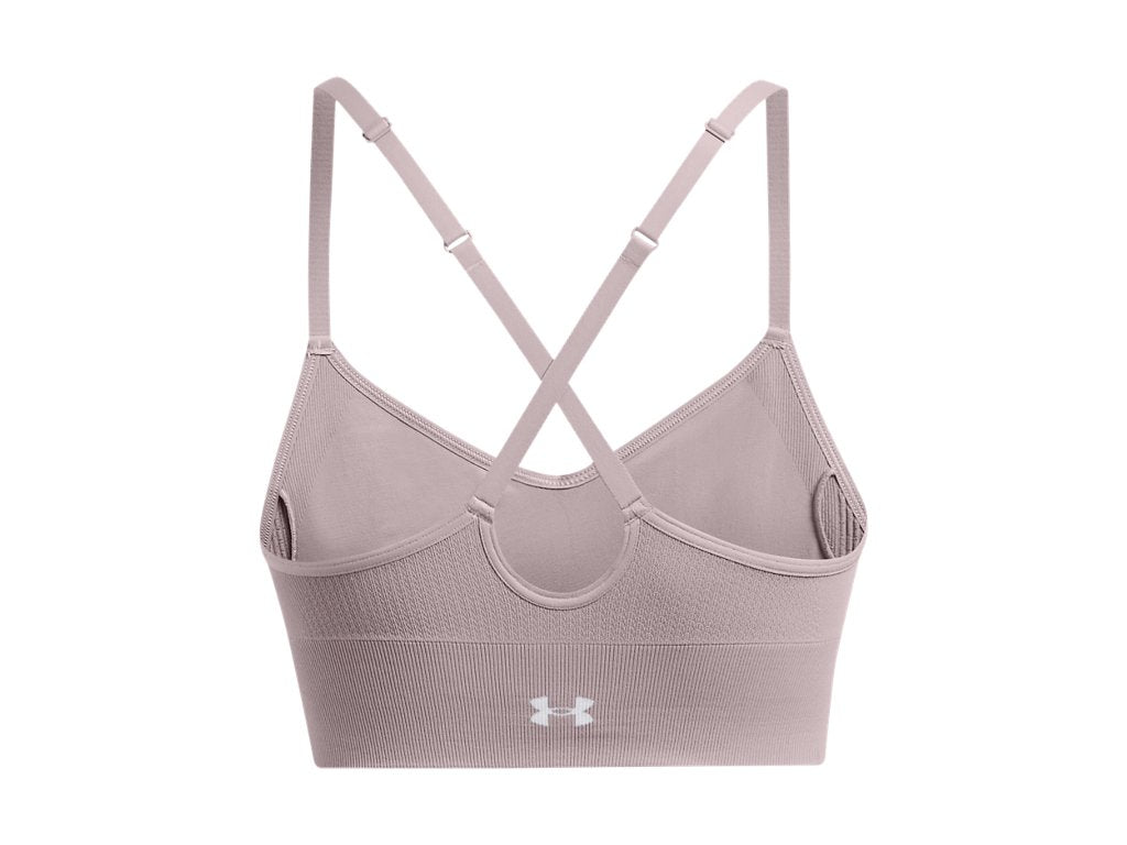 Under Armour Womens UA Vanish Seamless Low Sports Bra - Quick-Drying and Odor-Control Technology