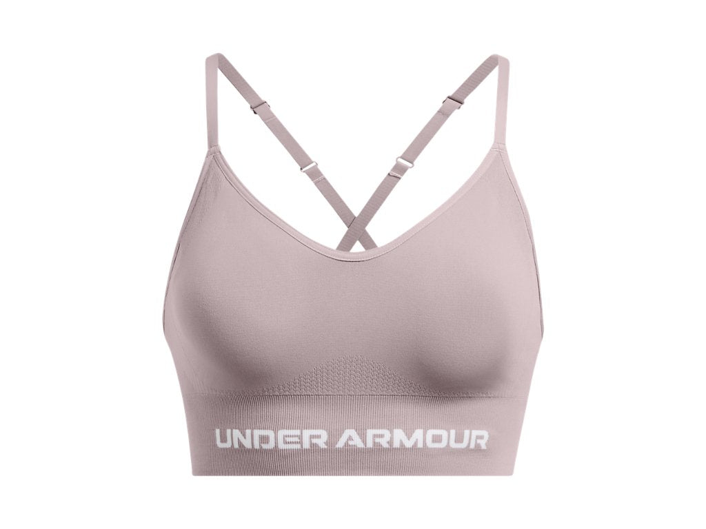 Under Armour Womens UA Vanish Seamless Low Sports Bra - Quick-Drying and Odor-Control Technology