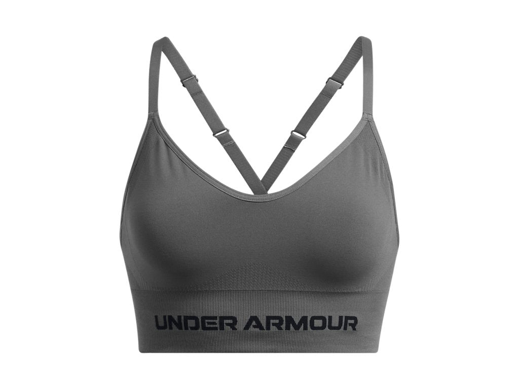 Under Armour Womens UA Vanish Seamless Low Sports Bra - Quick-Drying and Odor-Control Technology
