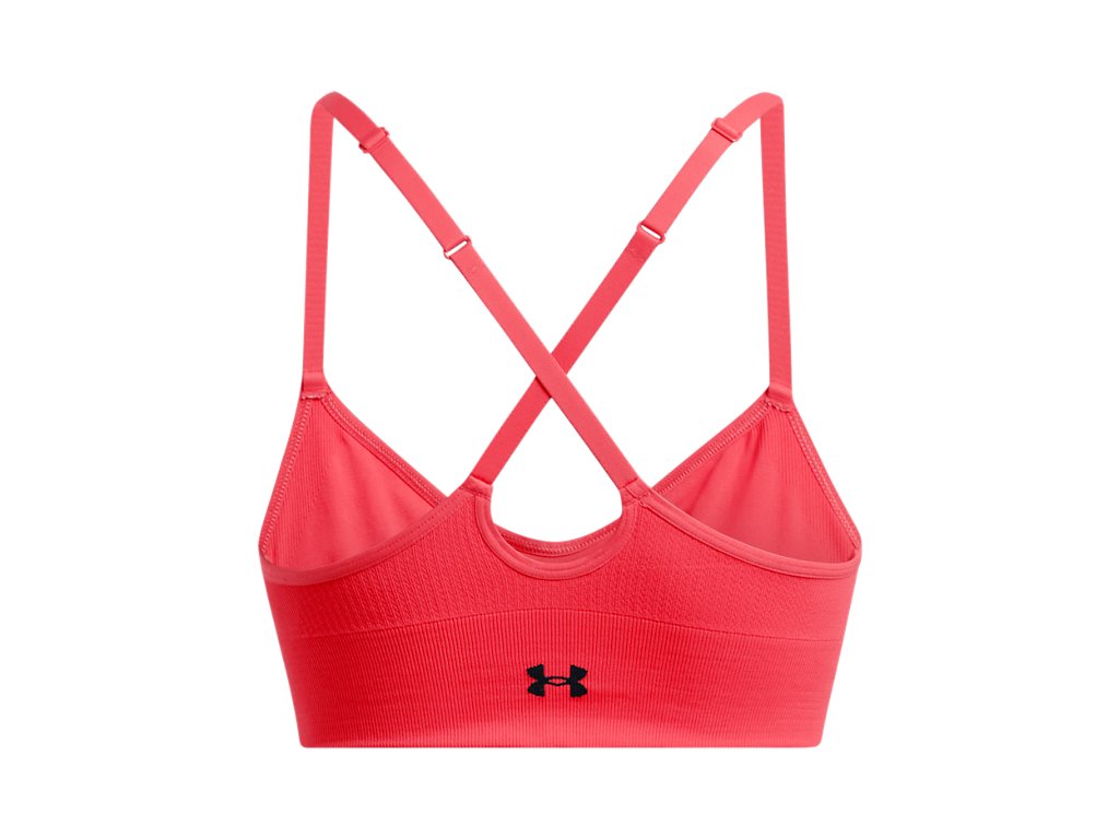 Under Armour Womens UA Vanish Seamless Low Sports Bra - Quick-Drying and Odor-Control Technology