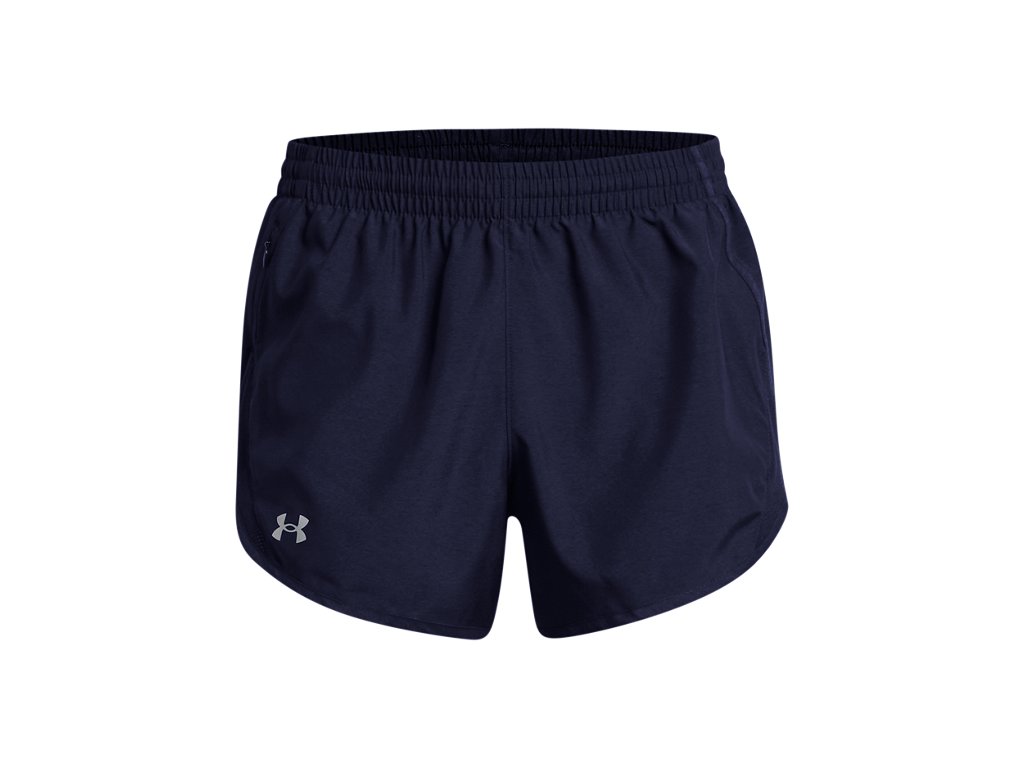 Under Armour Womens Fly-By Heather 3" Shorts - Sweat Wicking