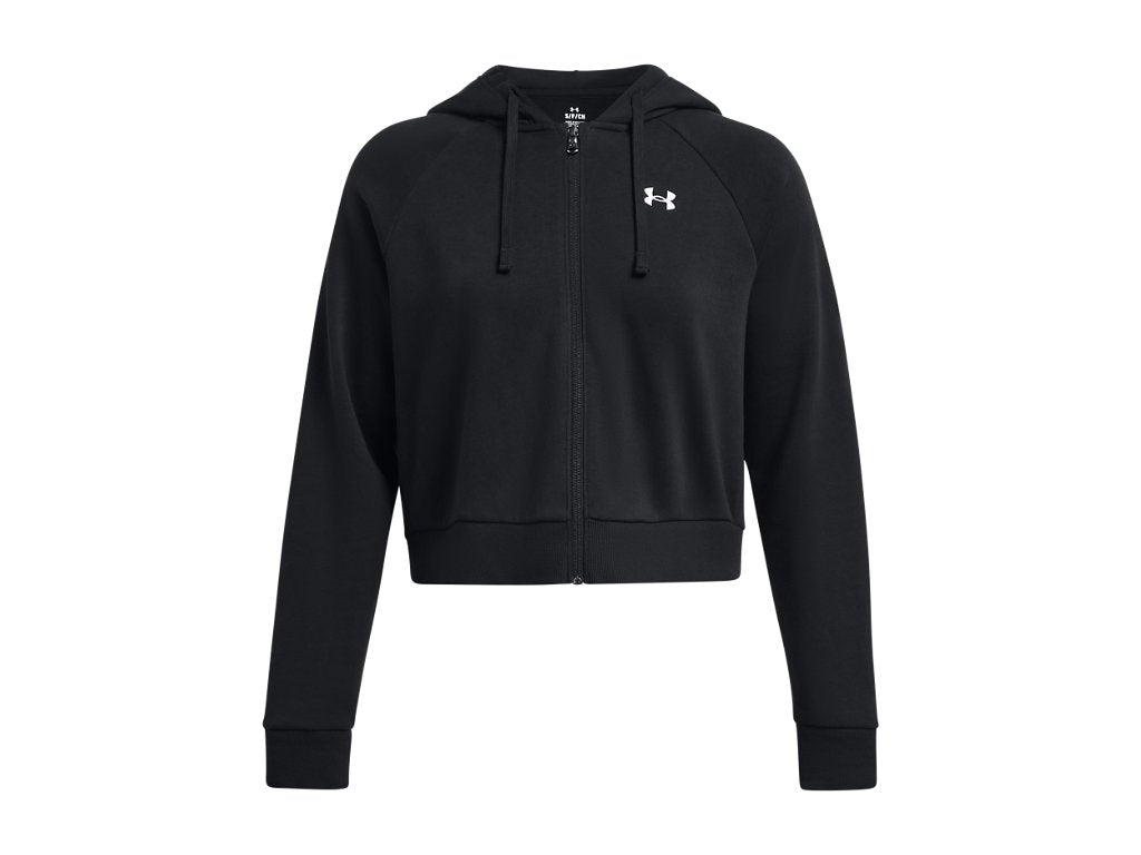 Under Armour Womens Rival Fleece Crop Full-Zip - Ultra-Soft and Warm