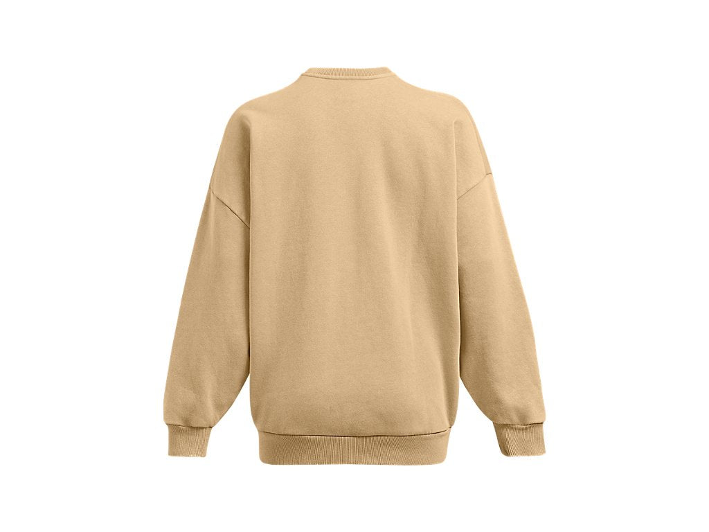 Under Armour Women's Icon Heavyweight Fleece Oversized Crew Apparel - Ultra-Soft Warmth