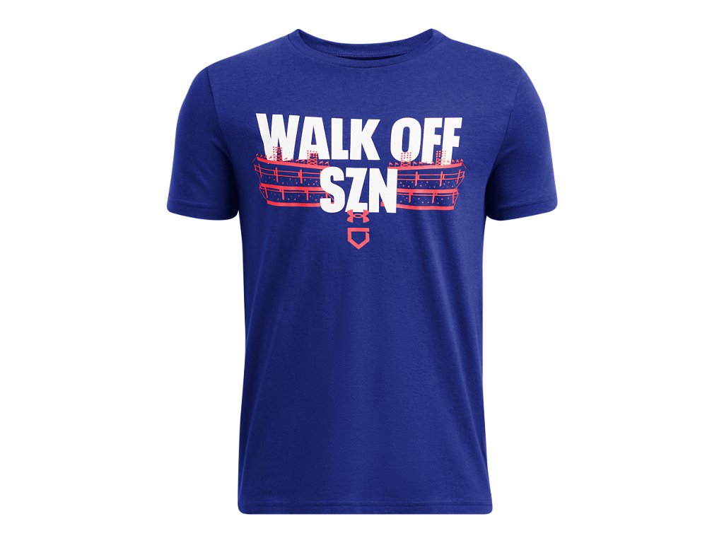 Under Armour Boys Baseball Walkoff Szn Short Sleeve Shirt - Super Soft Comfort