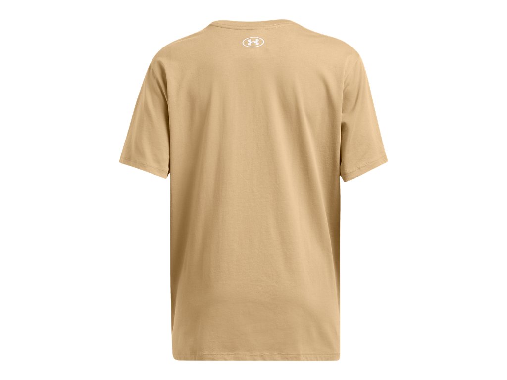 Under Armour Womens BF Oversized Logo Short Sleeve T-Shirt - Quick-Drying Cotton Blend
