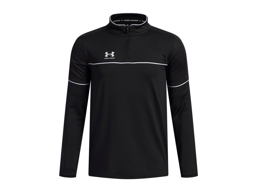 Under Armour Boys Challenger Training Quarter Zip Apparel - Sweat Wicking
