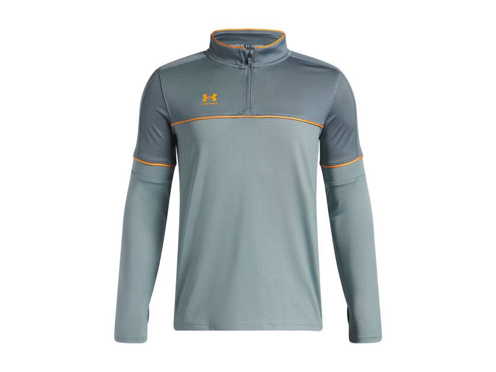Under Armour Boys Challenger Training Quarter Zip Apparel - Sweat Wicking