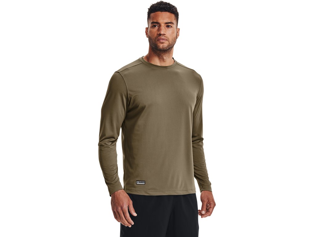 Under Armour Mens Tactical UA Tech Long Sleeve T-Shirt - Quick-Drying