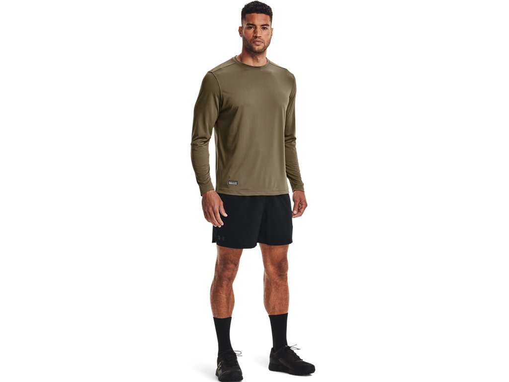 Under Armour Mens Tactical UA Tech Long Sleeve T-Shirt - Quick-Drying