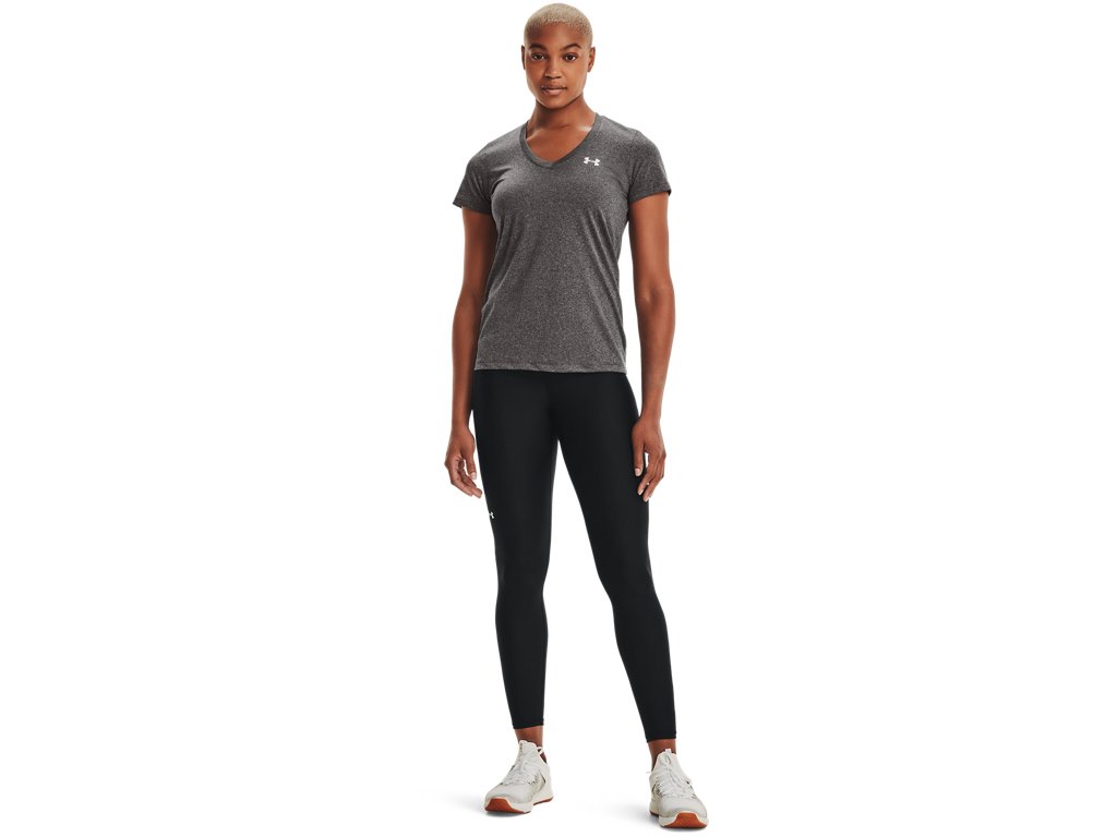 Under Armour Women's Tech V-Neck T-Shirt - Quick-Drying and Ultra-Soft Fabric