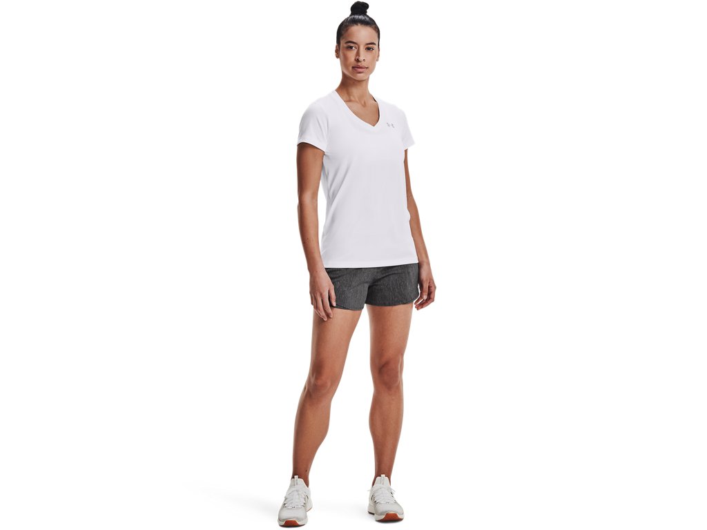 Under Armour Women's Tech V-Neck T-Shirt - Quick-Drying and Ultra-Soft Fabric
