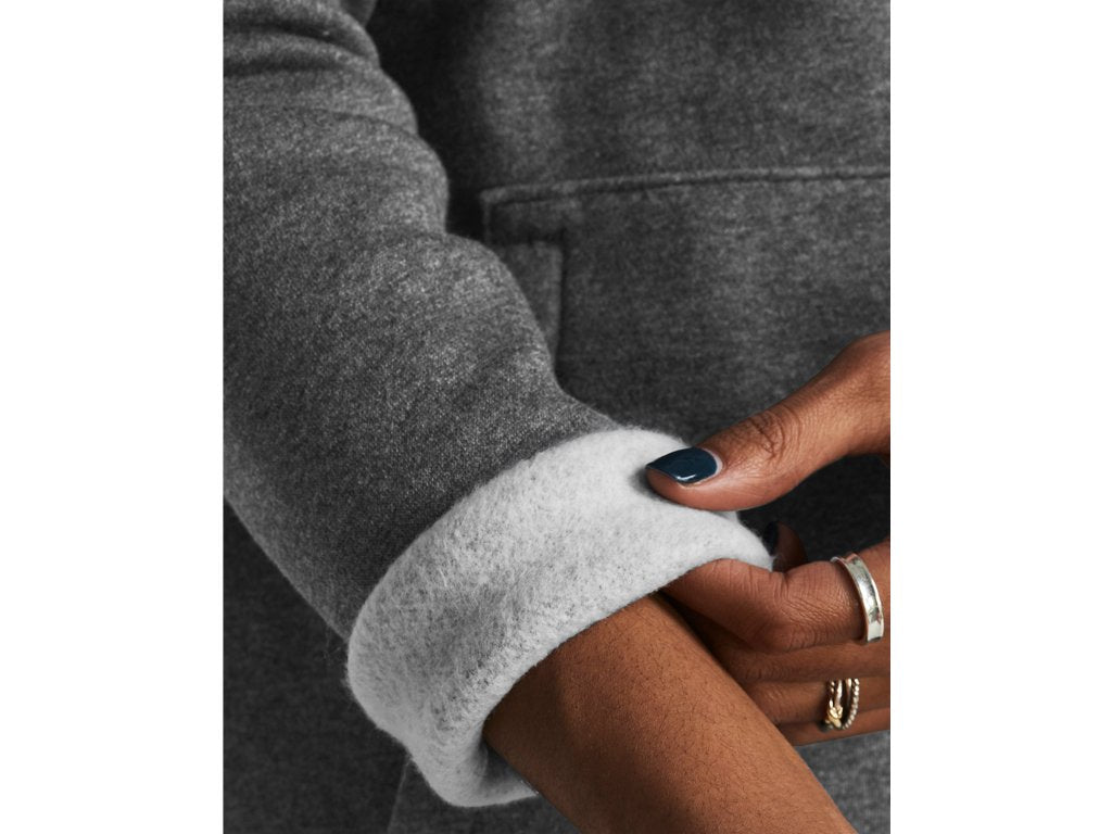 Under Armour Womens Hustle Fleece Hoodie - Ultra-Soft with Adjustable Drawcords